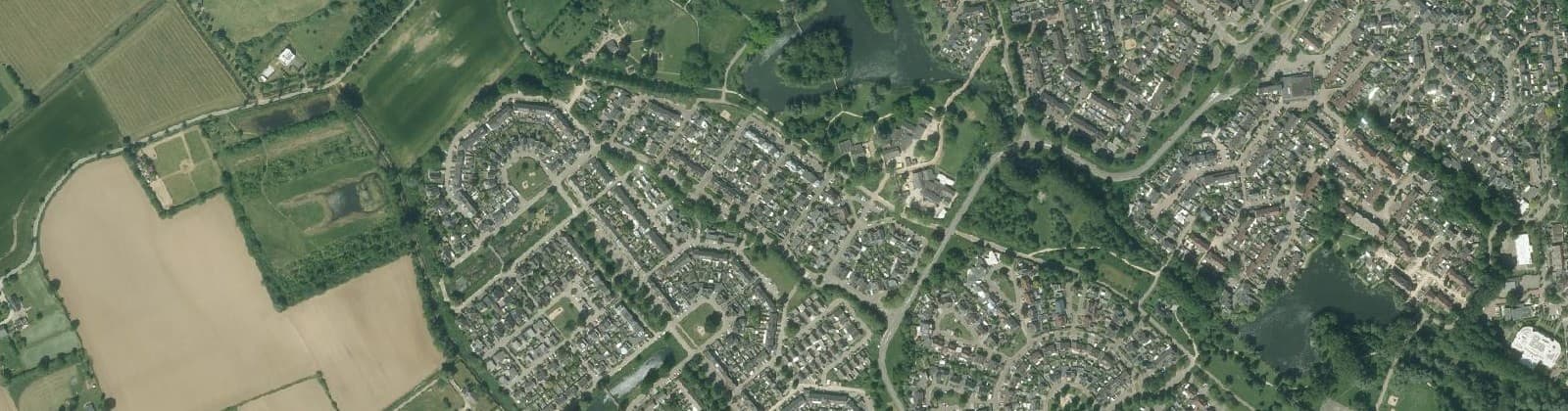 Luchtfoto van De Huet - fase 6 + 7