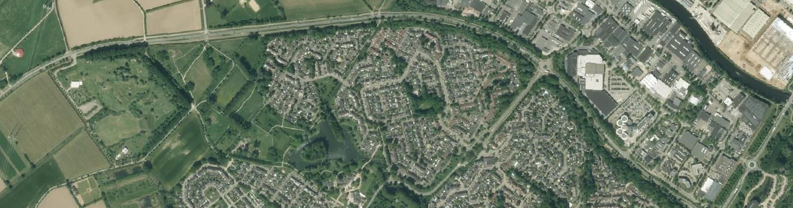Luchtfoto van De Huet - fase 5