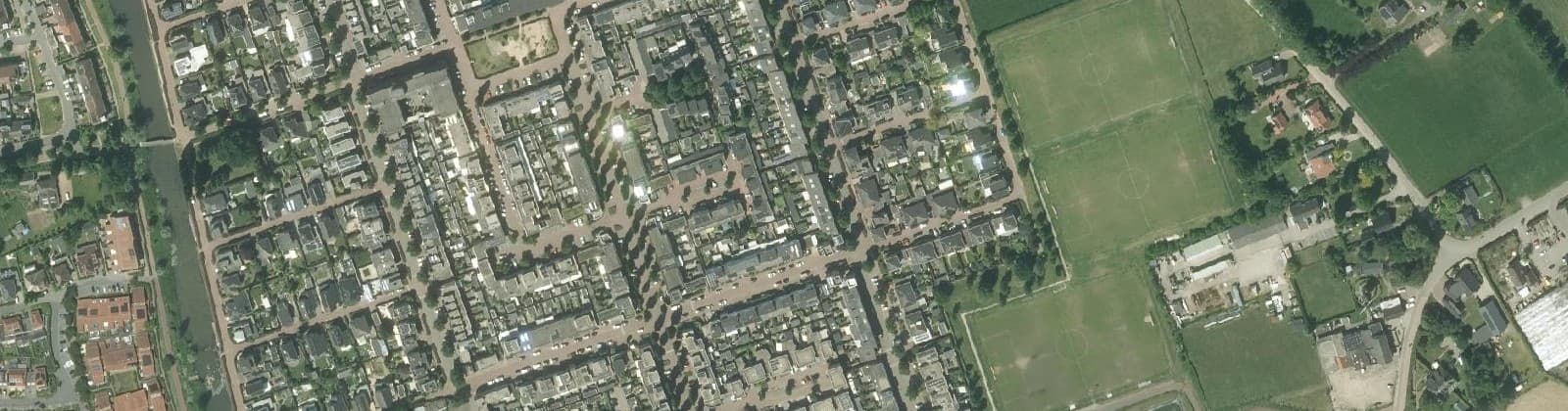 Luchtfoto van Stadskwartier - zuid