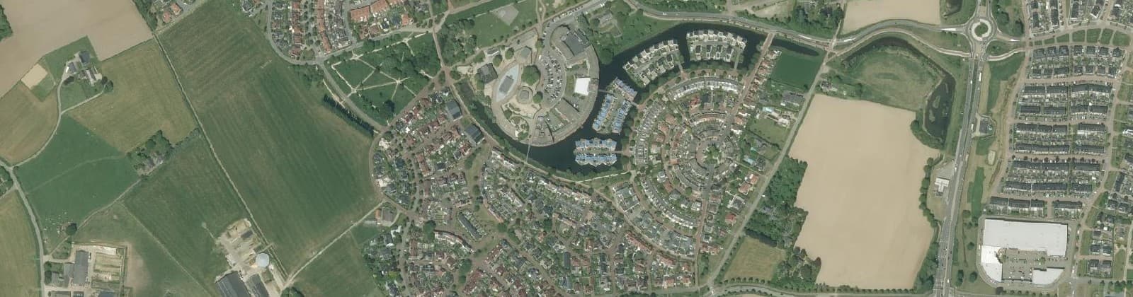 Luchtfoto van Buitengebied - Dichteren