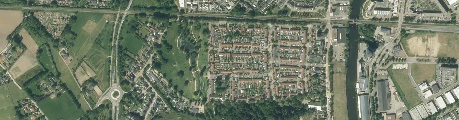 Luchtfoto van De Hoop - zuid