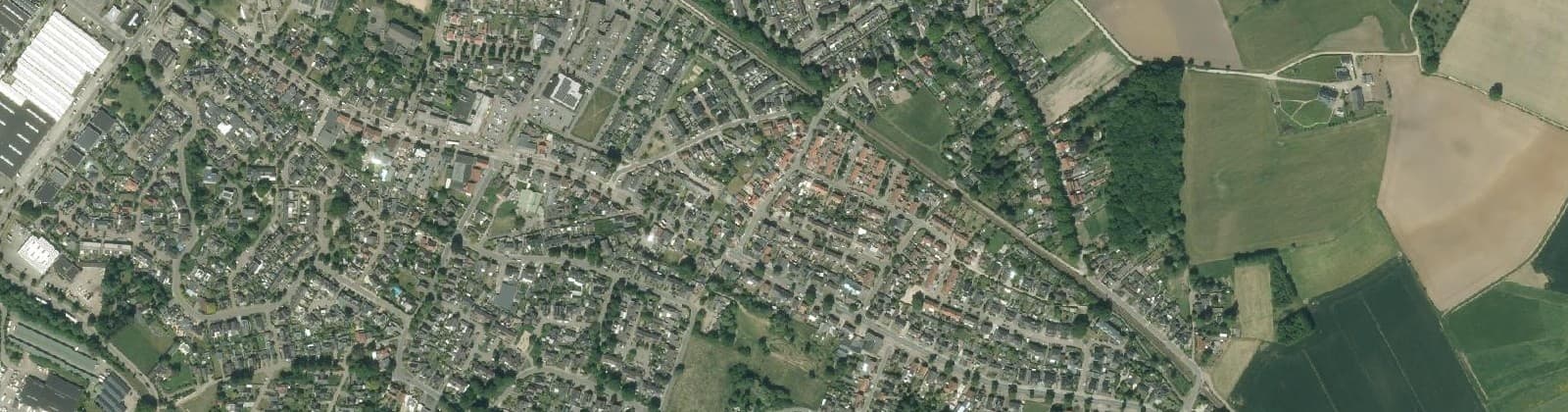 Luchtfoto van De Elshof - zuid