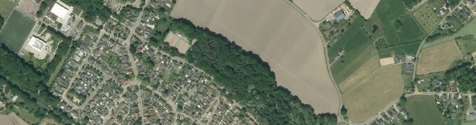 Luchtfoto van Het Hartger / De Elshof - noord