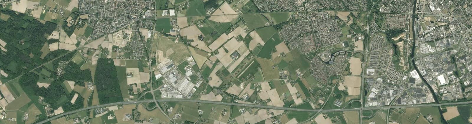Luchtfoto van Buitengebied - Het Broek