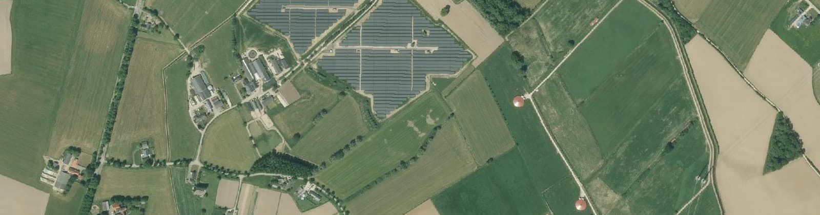 Luchtfoto van Wehl - noordoost