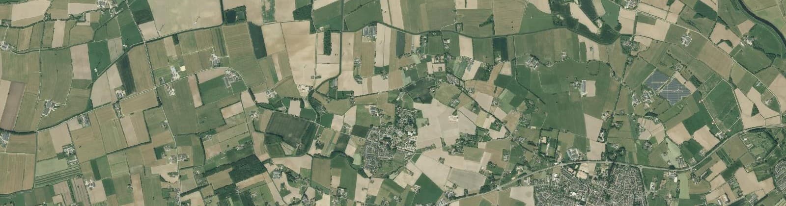Luchtfoto van Nieuw Wehl - noordoost