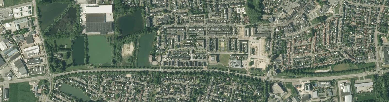 Luchtfoto van Druten West