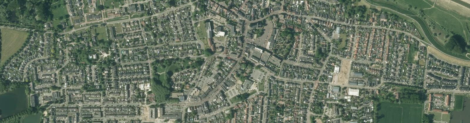 Luchtfoto van Druten Centrum
