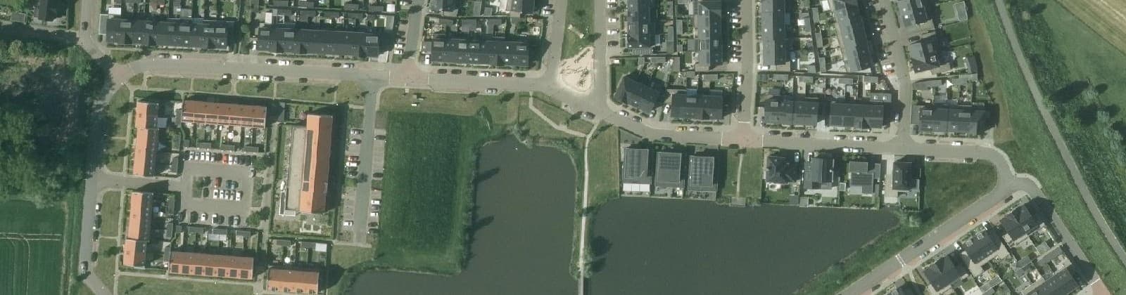 Luchtfoto van Tichellande