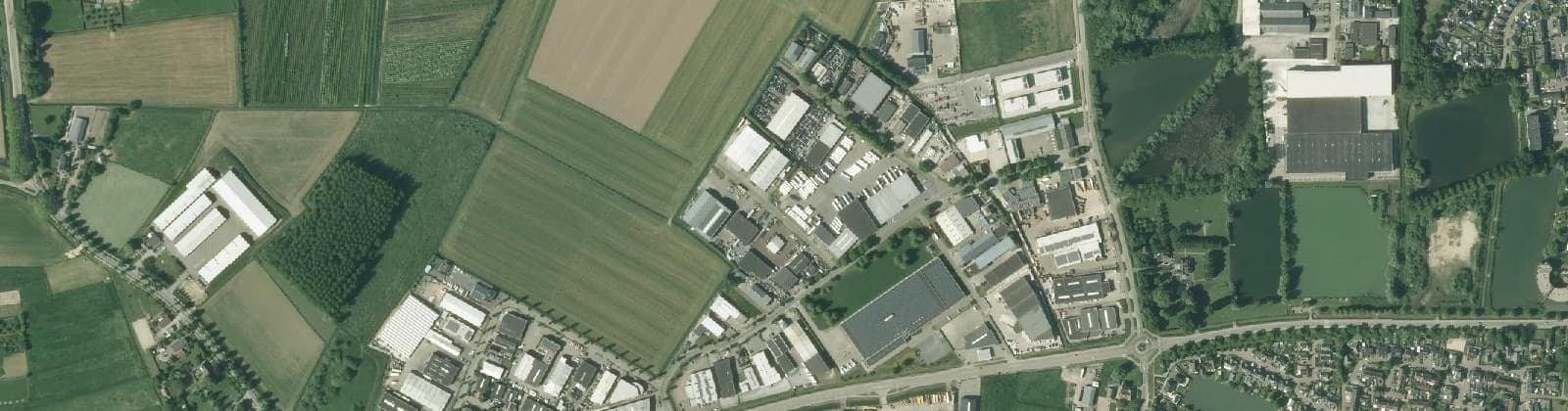 Luchtfoto van Bedrijventerrein Westerhout