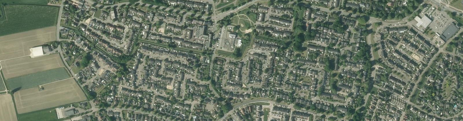 Luchtfoto van Klein Middelveld