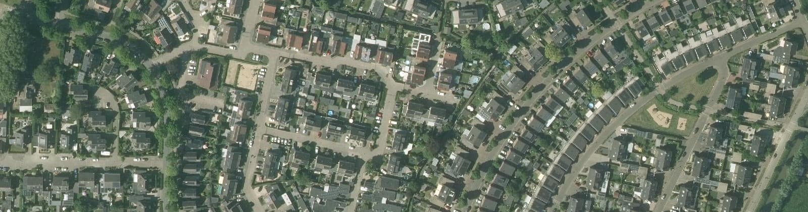 Luchtfoto van Buitenhof