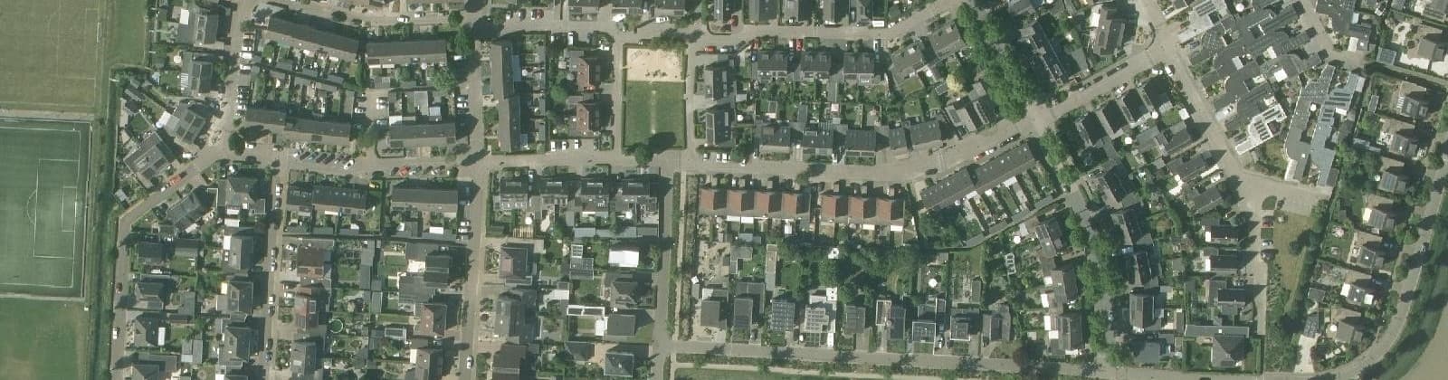 Luchtfoto van Bouwing