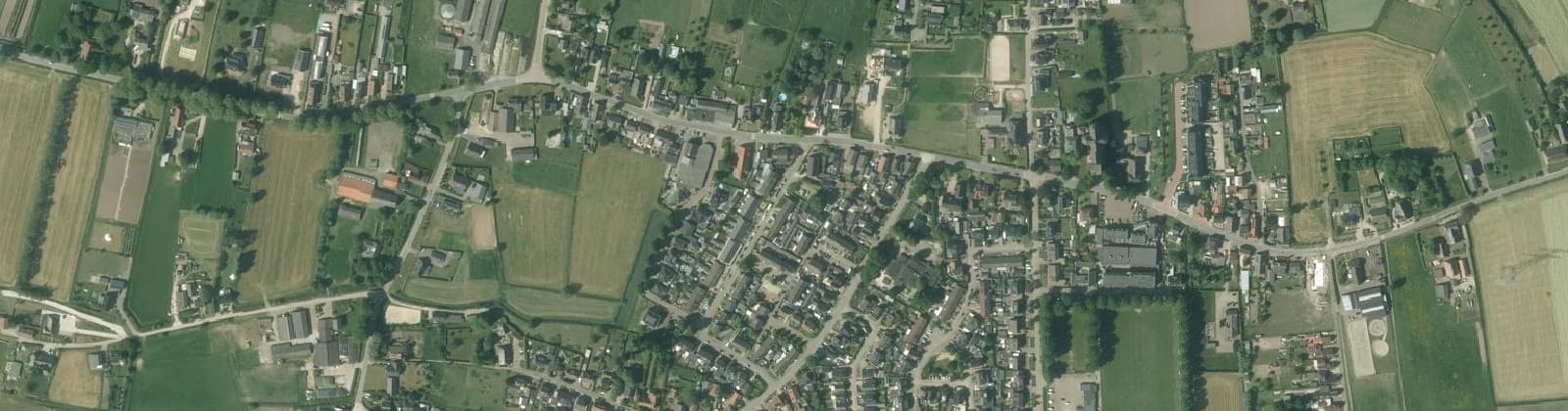 Luchtfoto van Afferden