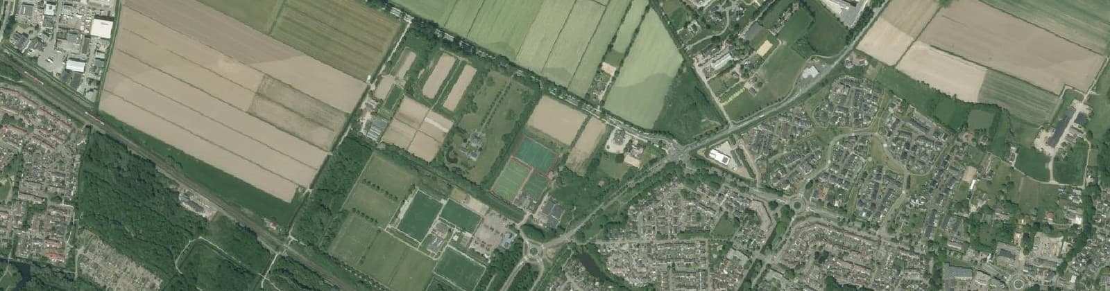 Luchtfoto van West