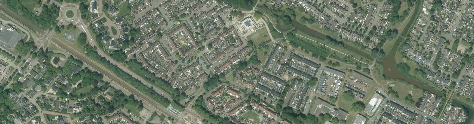 Luchtfoto van Oud Zuid