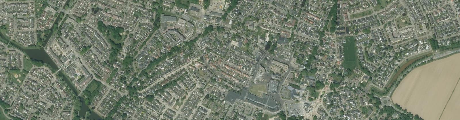 Luchtfoto van Centrum