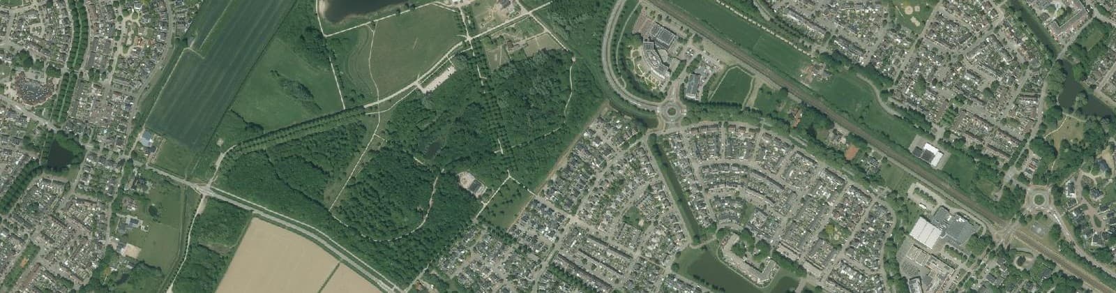 Luchtfoto van Zuidwest