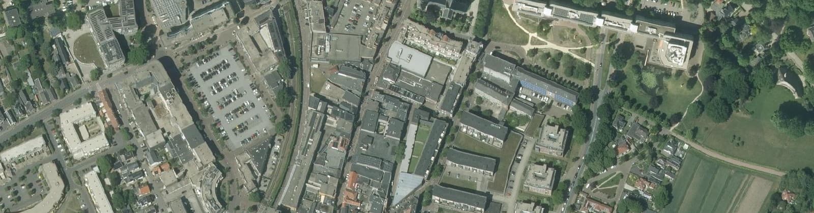 Luchtfoto van Centrum Ede
