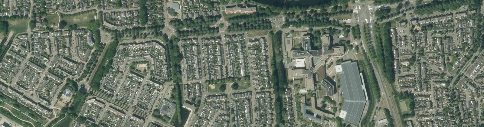 Luchtfoto van De Dreven