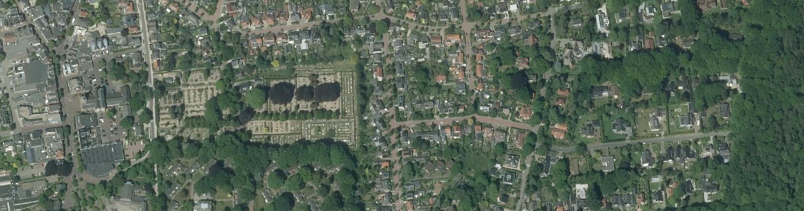 Luchtfoto van Bennekom-Zuidoost