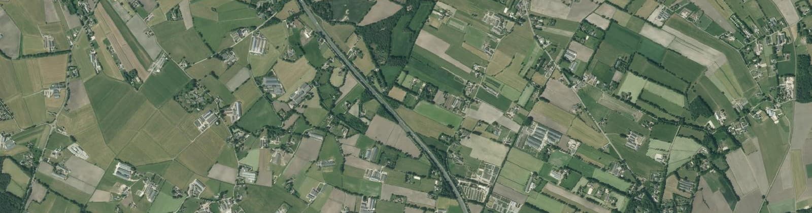 Luchtfoto van Nederwoud