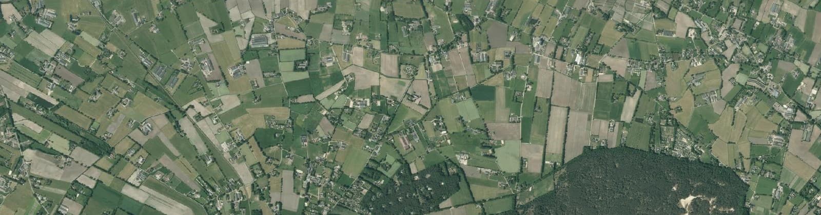 Luchtfoto van Meulunteren/De Valk