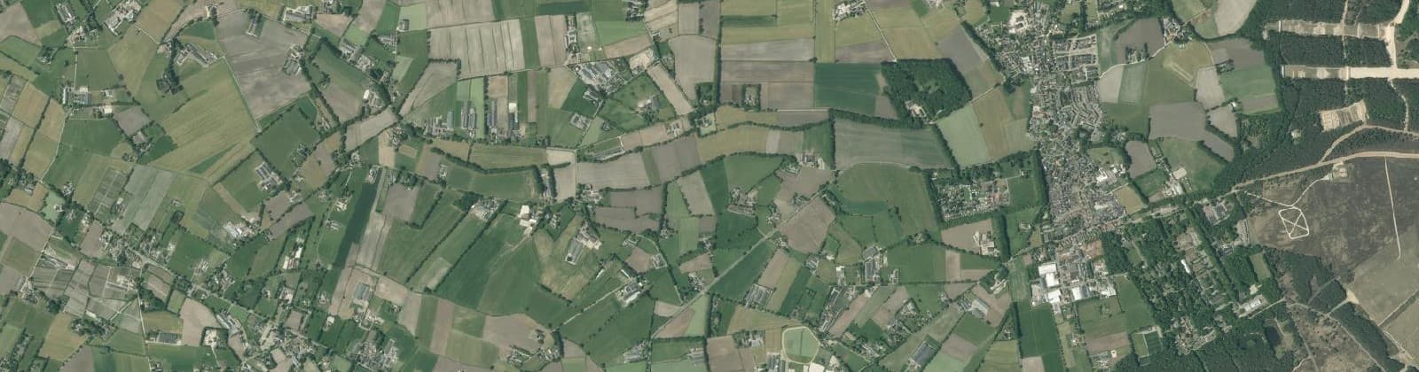 Luchtfoto van Westeneng