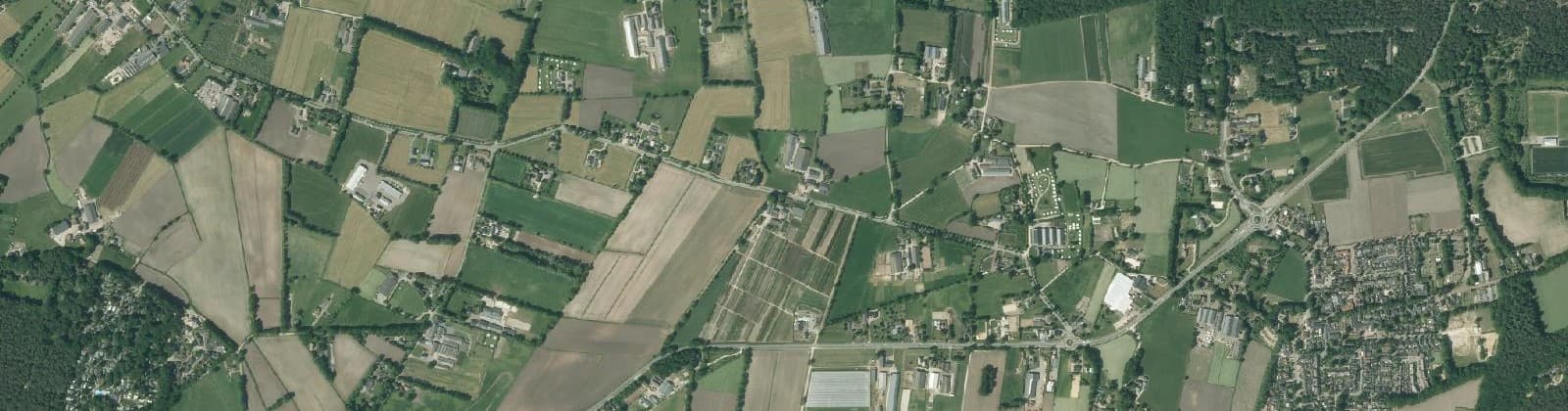 Luchtfoto van Eschoter Veld