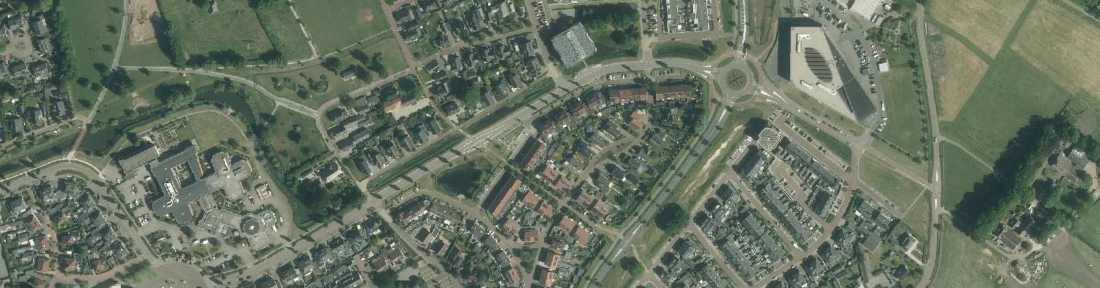 Luchtfoto van Vossenakker-De Pal