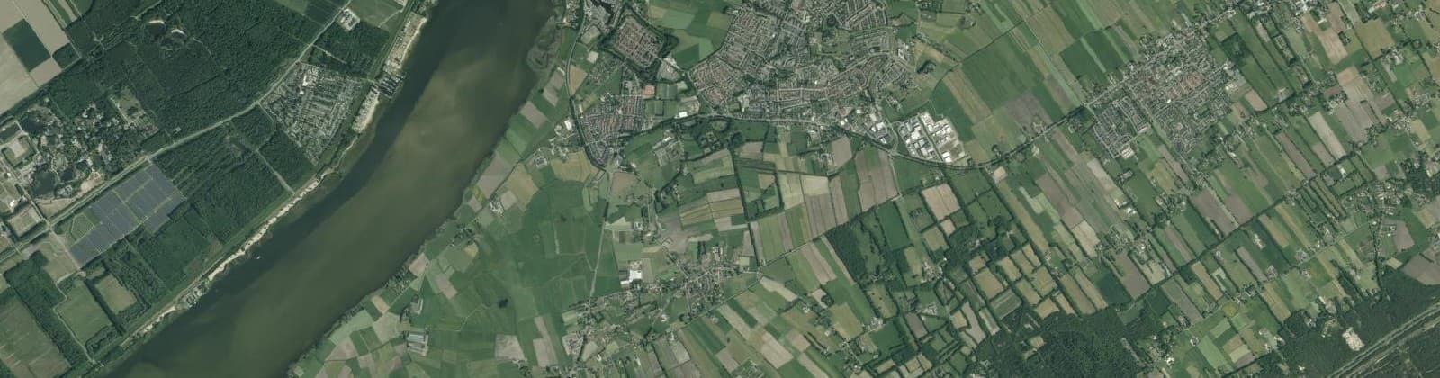 Luchtfoto van Buitengebied Elburg Zuid