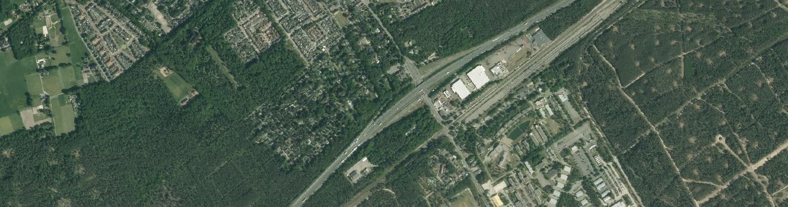 Luchtfoto van ’t Harde Zuid