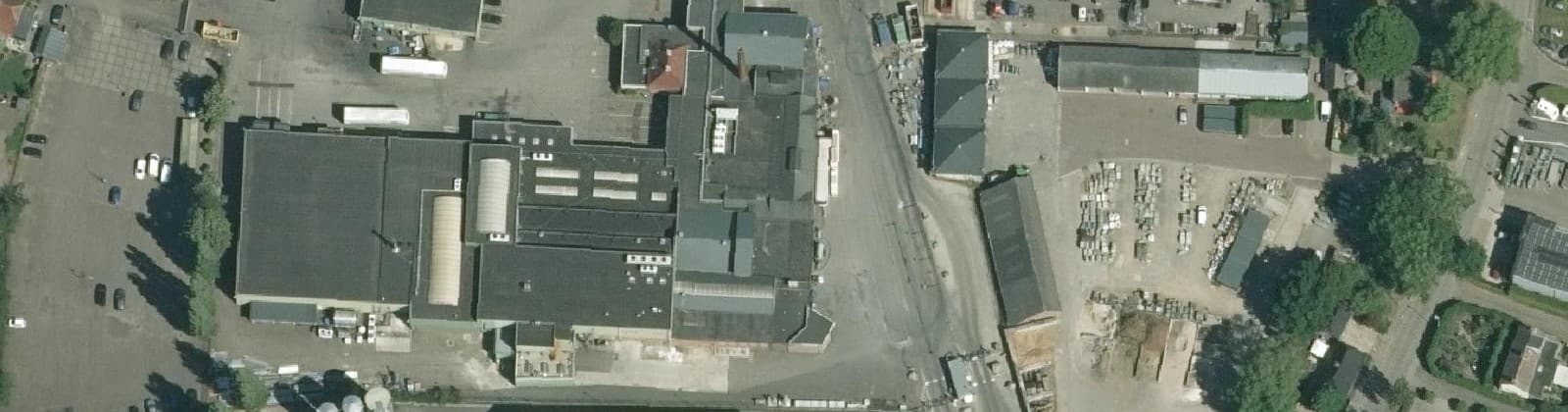 Luchtfoto van Kweekweg