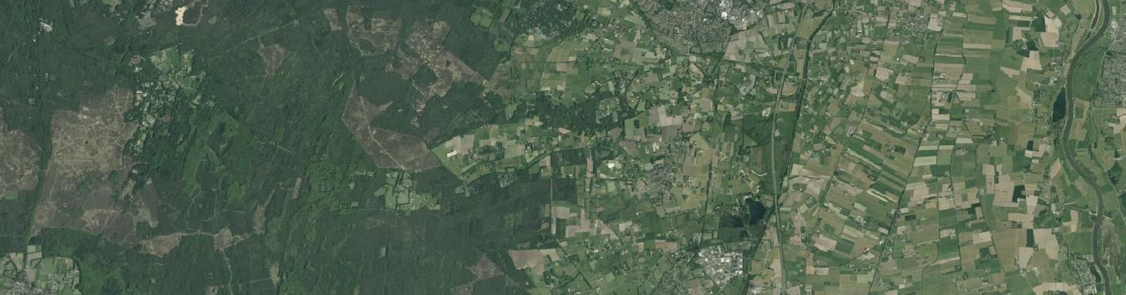 Luchtfoto van Buitengebied Emst