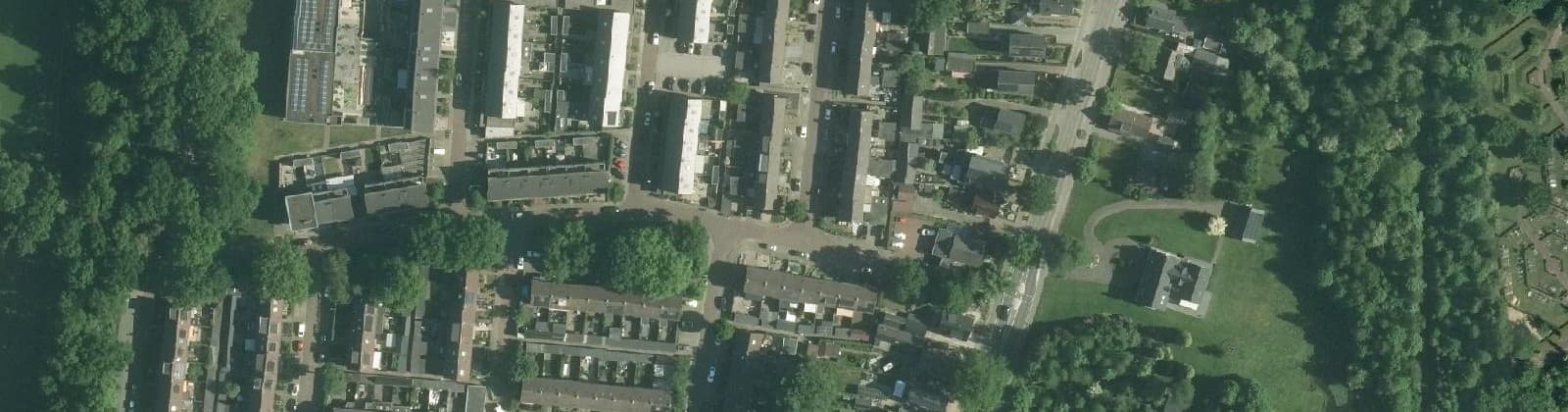 Luchtfoto van Vogelbuurt