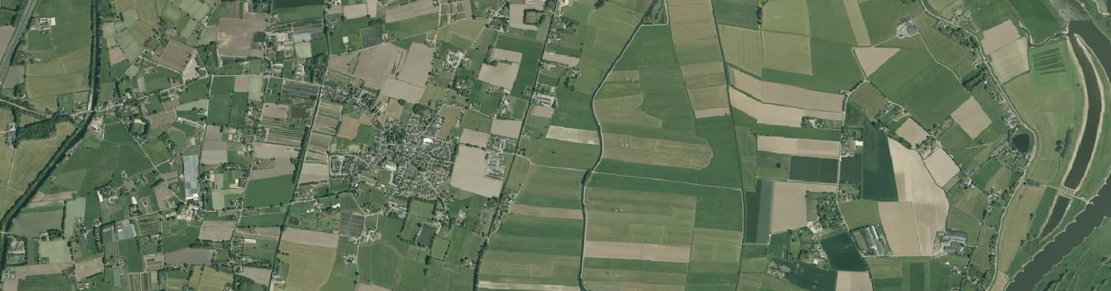 Luchtfoto van Buitengebied Oene