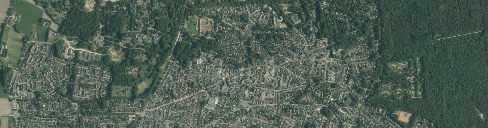 Luchtfoto van Ermelo - Centrum
