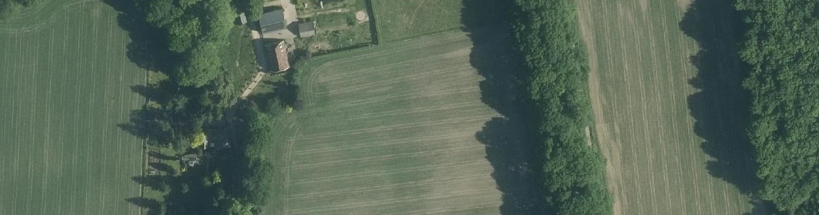 Luchtfoto van Drie