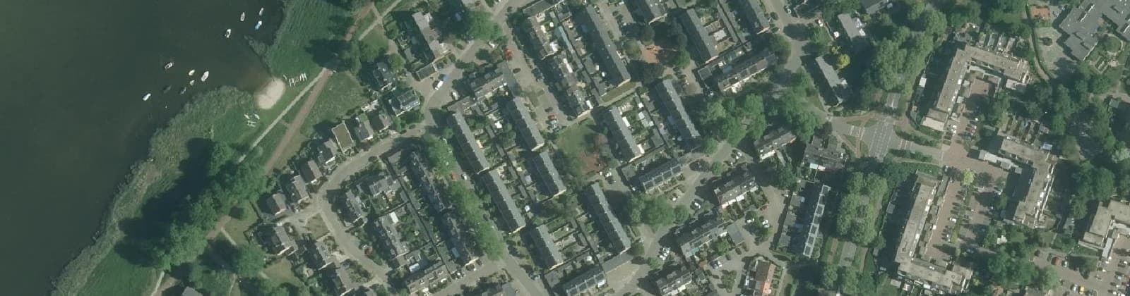 Luchtfoto van Scheepswaard