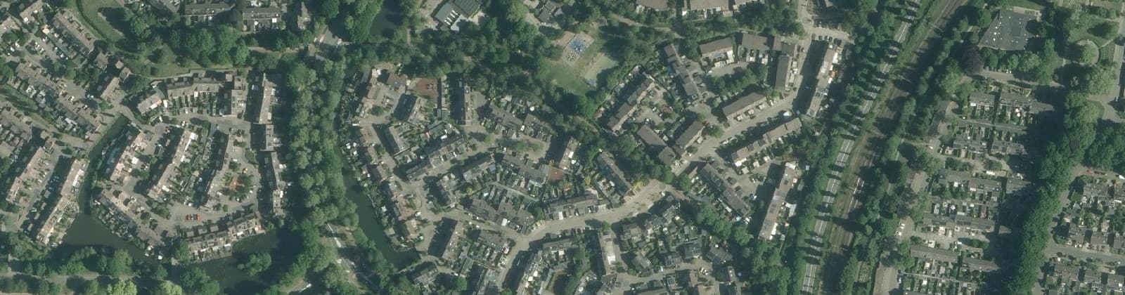 Luchtfoto van Weidewaard