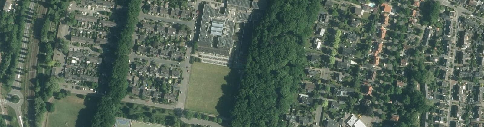 Luchtfoto van Slingerbos Zuid