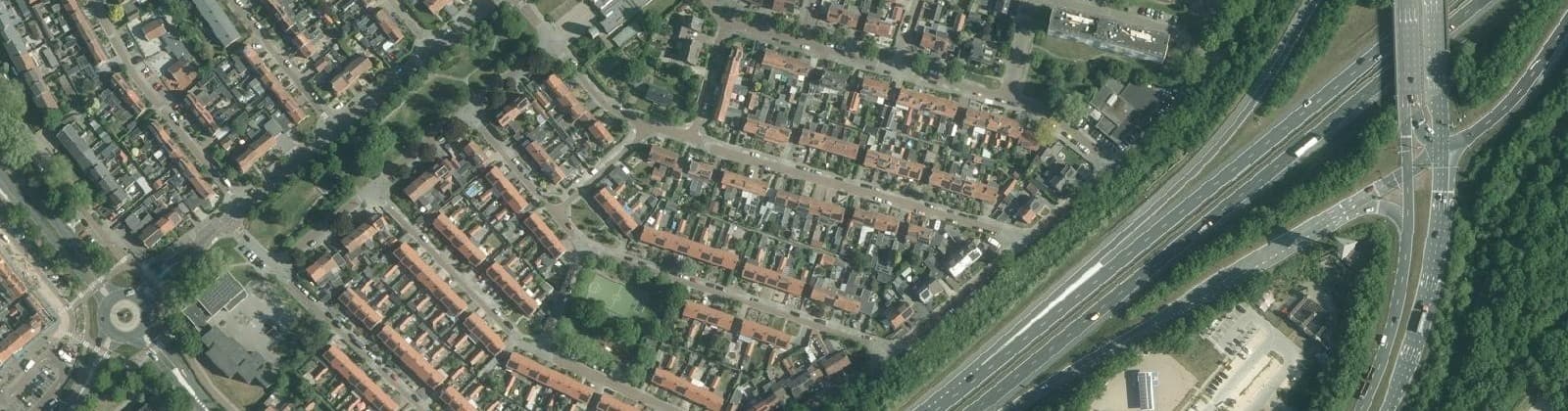Luchtfoto van De Wittenhagen Zuid