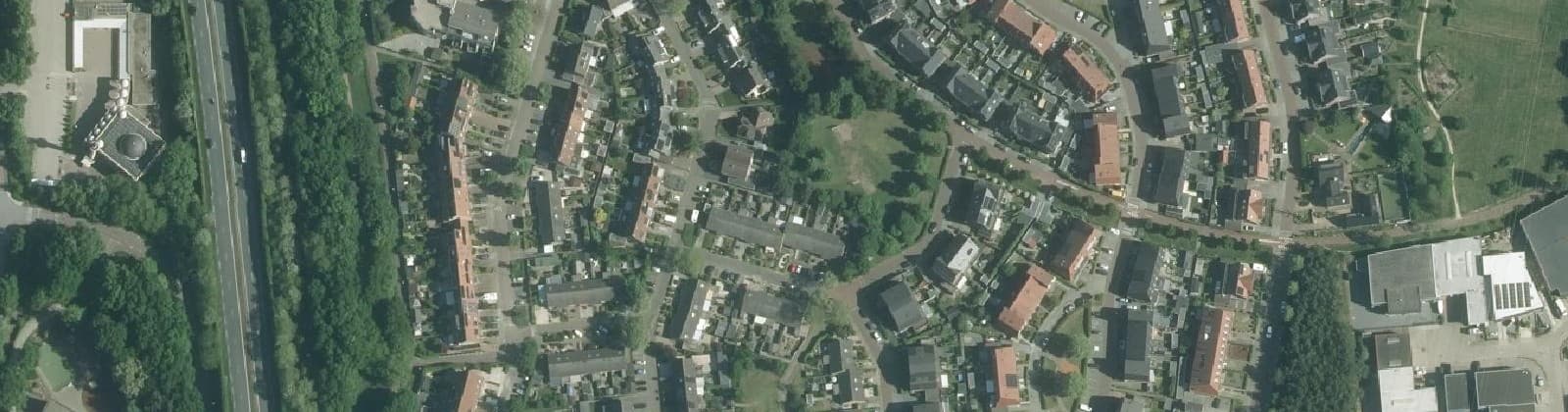 Luchtfoto van Walstein