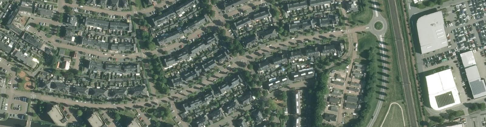 Luchtfoto van Muziekland IV