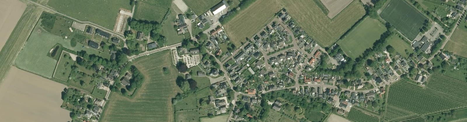 Luchtfoto van Veessen