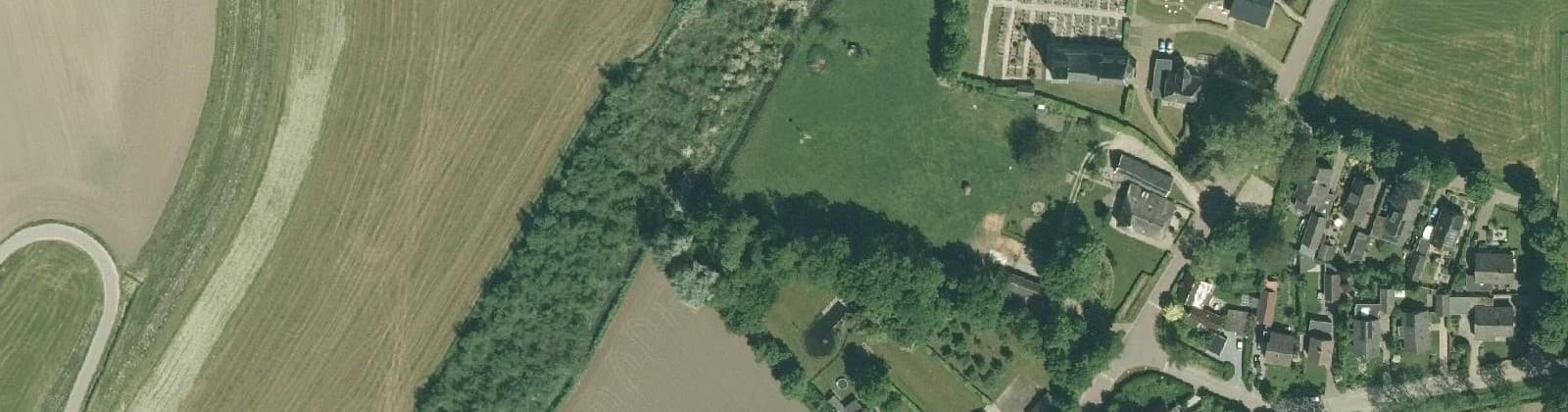 Luchtfoto van Vorchten