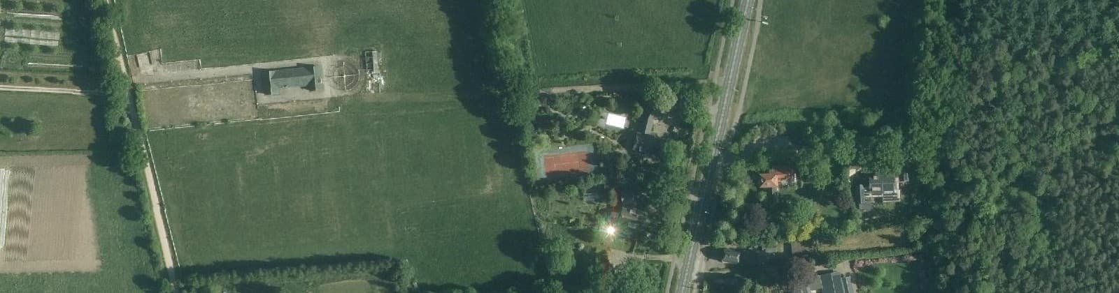 Luchtfoto van Kluis