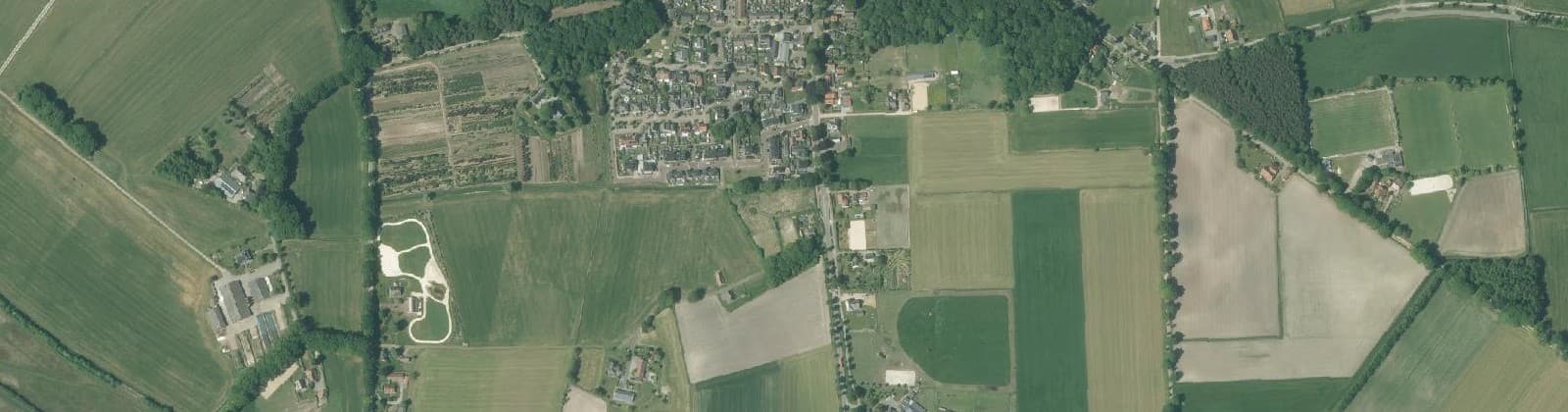 Luchtfoto van Barchem