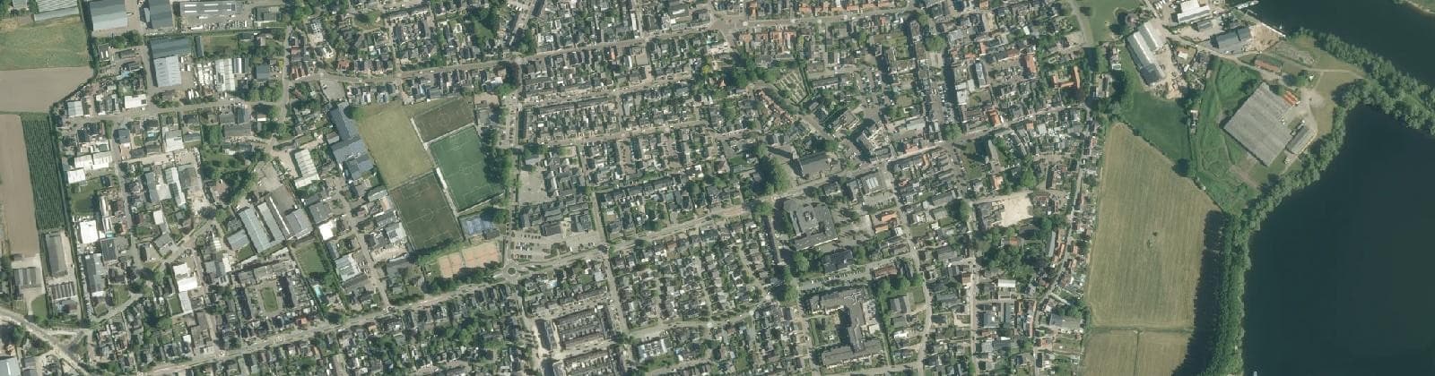 Luchtfoto van Kerkdriel