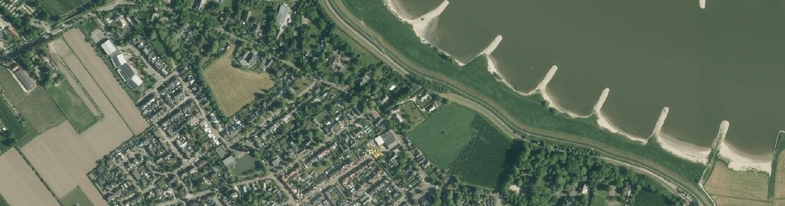 Luchtfoto van Rossum